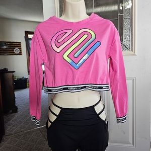 Justice crop top, girls size M fits like a 12-14.